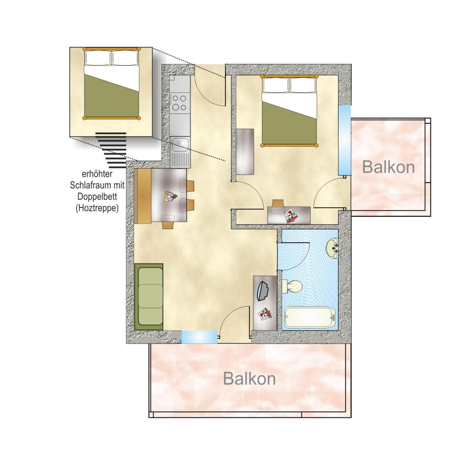 Mountain Living Apartments 圣瓦伦蒂诺阿拉穆塔 外观 照片