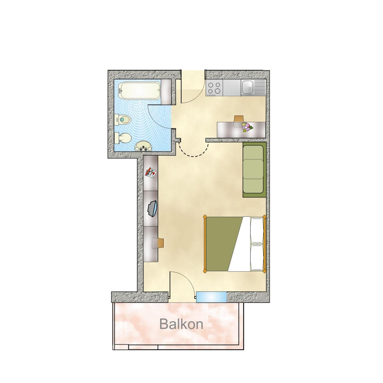 Mountain Living Apartments 圣瓦伦蒂诺阿拉穆塔 外观 照片