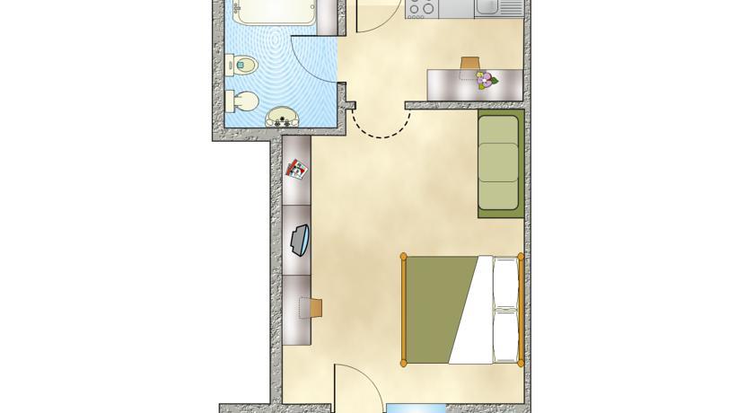 Mountain Living Apartments 圣瓦伦蒂诺阿拉穆塔 客房 照片